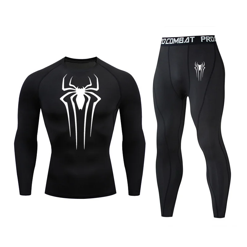 Men's Sports Suit MMA rashgard male Quick drying Sportswear Compression Clothing Fitness Training kit Thermal Underwear leggings
Men's Sports Suit MMA rashgard male Quick drying Sportswear Compression Clothing Fitness Training kit Thermal Underwear leggings