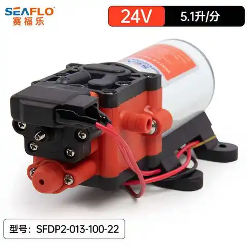 Pump 12V electric Seaflo diaphragm pump booster pump 12V full-automatic spray electric small self-priming pump industrial DC