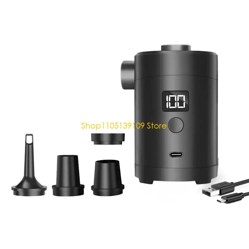 Мини -перезаряжаемый воздушный компрессор для точной батареи для кемпинга.
Мини -перезаряжаемый воздушный компрессор для точной батареи для кемпинга.