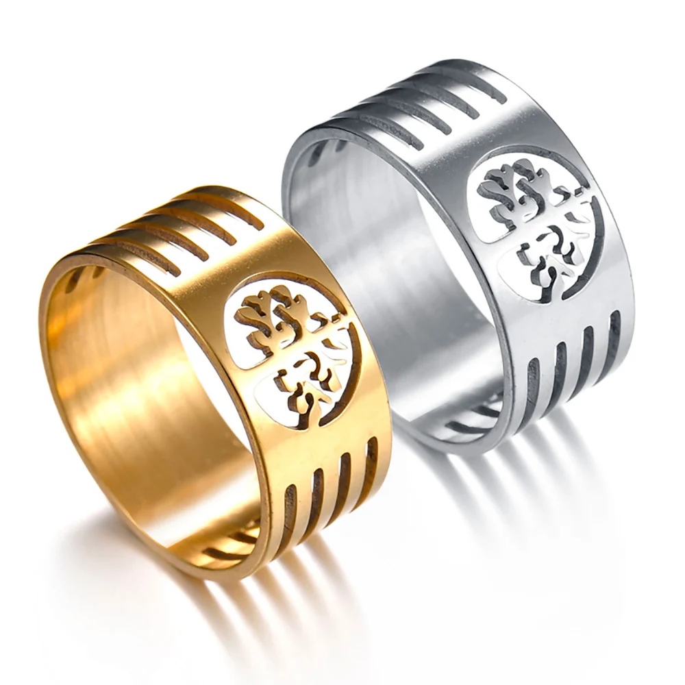 New Tree Of Life Amulet Wide Rings For Unisex Punk Rock Party Couples Wedding Aniversary Gifts Hollow Round Ring Jewelry
New Tree Of Life Amulet Wide Rings For Unisex Punk Rock Party Couples Wedding Aniversary Gifts Hollow Round Ring Jewelry