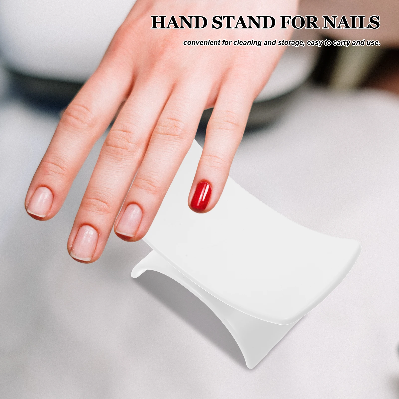 U Shaped Nail Arm Rest For Clients Manicure Hand Rest Stand Ergonomic Support For Nail Techs Salon Use Plastic Hand Holder
U Shaped Nail Arm Rest For Clients Manicure Hand Rest Stand Ergonomic Support For Nail Techs Salon Use Plastic Hand Holder