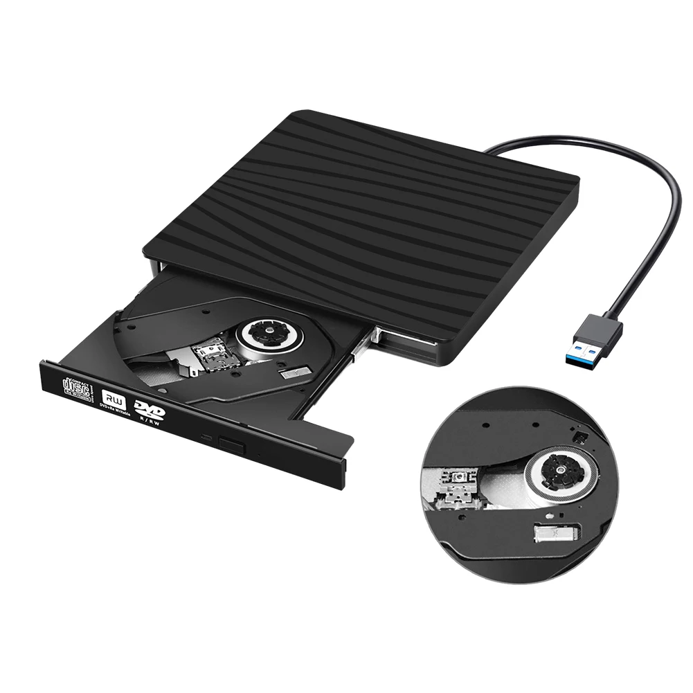 CD/DVD Player Compatible with Win OS Portable CD DVD Burner CD Reader Rewriter RW DVD CD Writer Drive for Laptop Desktop PC
CD/DVD Player Compatible with Win OS Portable CD DVD Burner CD Reader Rewriter RW DVD CD Writer Drive for Laptop Desktop PC