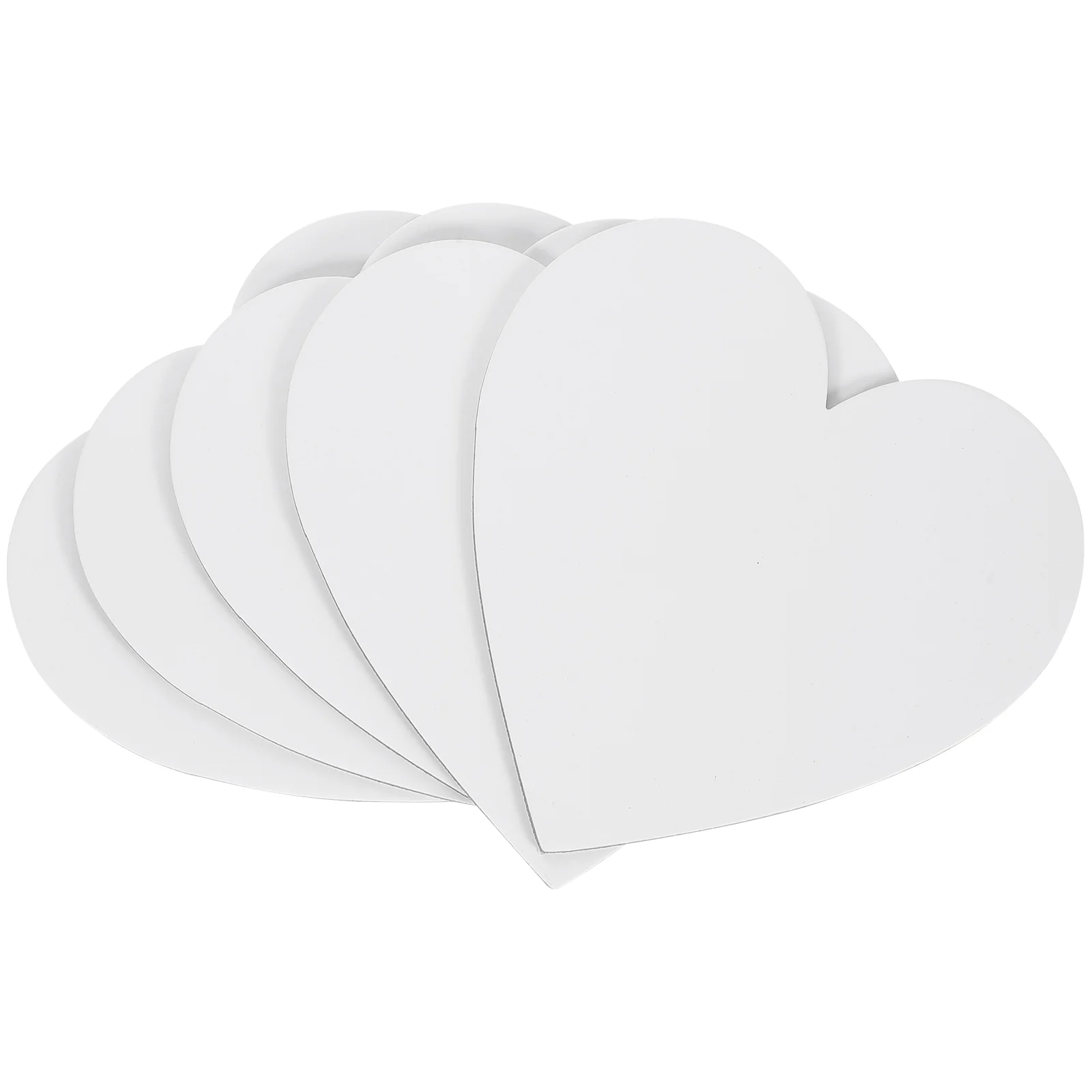 5 Pcs Heart Shape Cotton Drawing Board Thicken Painting Board Artist Paper Board Oil Paint Canvas Sketchpad (White)
5 Pcs Heart Shape Cotton Drawing Board Thicken Painting Board Artist Paper Board Oil Paint Canvas Sketchpad (White)