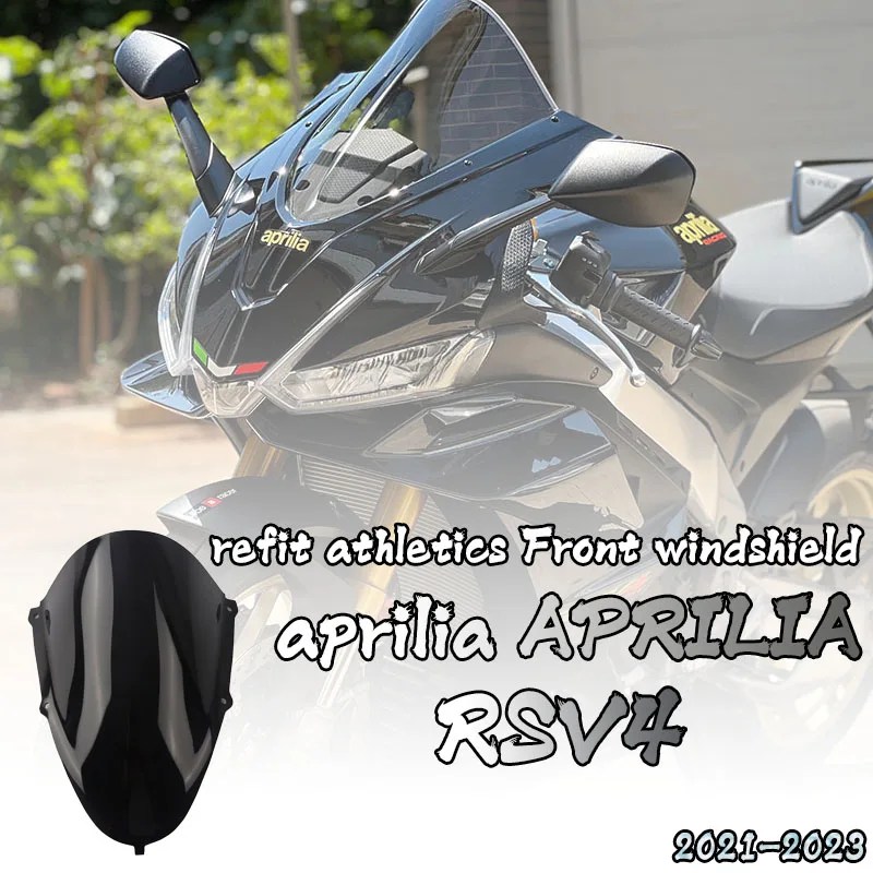 For Aprilia RSV4 RSV 4 2022 2023 Motorcycle Sports Windshield WindScreen Visor Viser Double Bubble Wind shield
For Aprilia RSV4 RSV 4 2022 2023 Motorcycle Sports Windshield WindScreen Visor Viser Double Bubble Wind shield