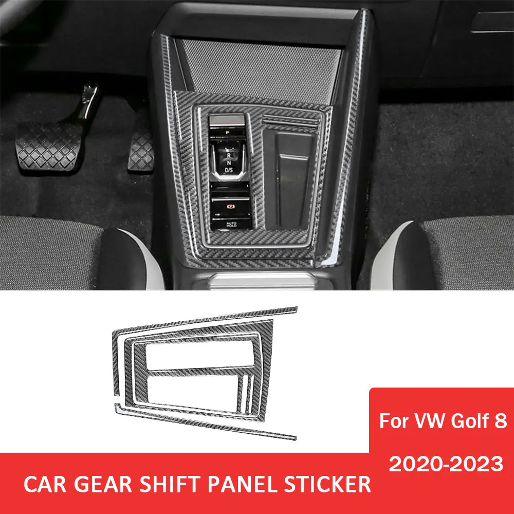 Car Gear Shift Panel Trim Sticker for Volkswagen VW Golf 8 MK8 2020-2023 Carbon Fiber Cover Auto Interior Accessories
Car Gear Shift Panel Trim Sticker for Volkswagen VW Golf 8 MK8 2020-2023 Carbon Fiber Cover Auto Interior Accessories