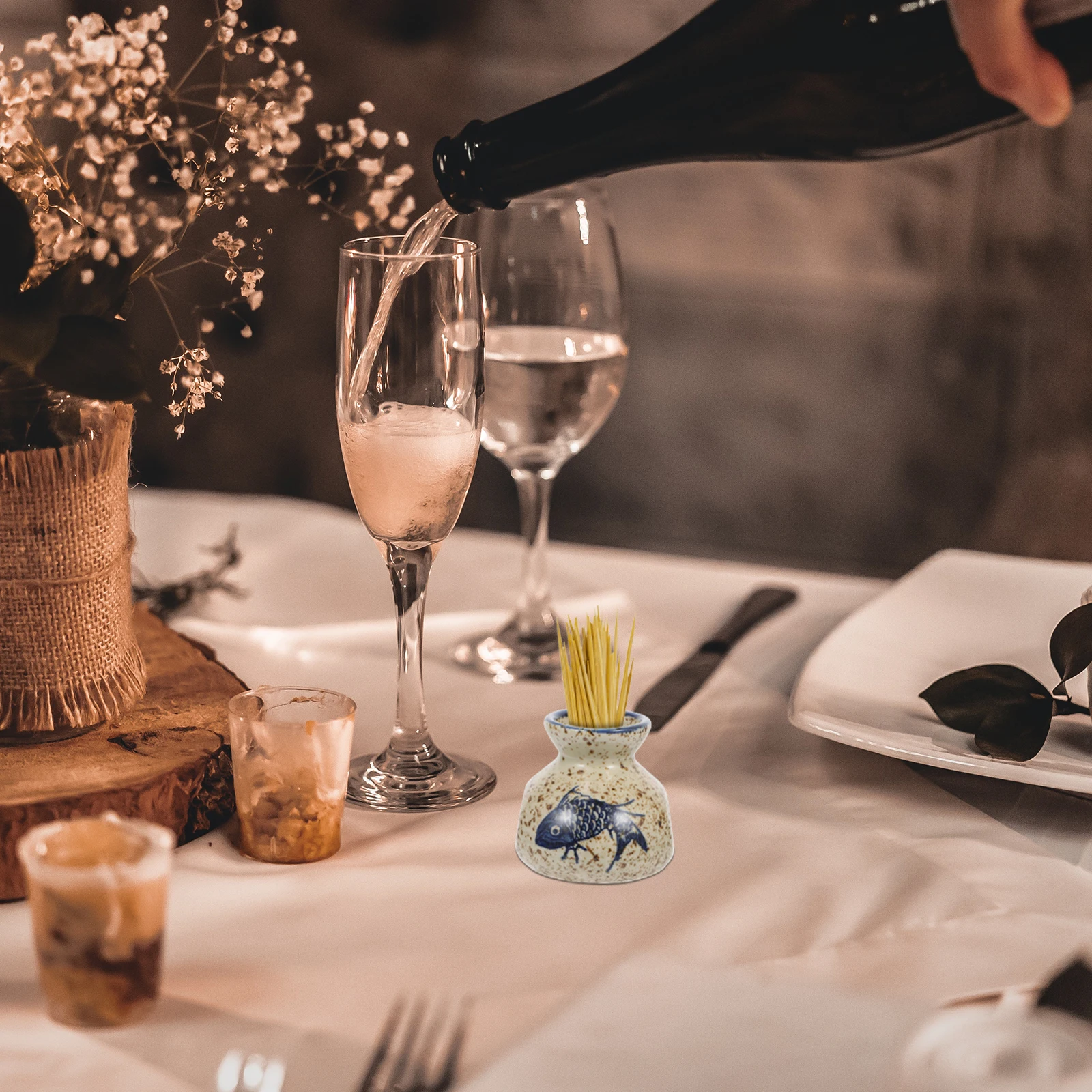 Vintage Desk Vase Ceramic Toothpick Holder Mini Dried Flower Vase Retro Style Home Decor Ceramics Toothpick Holder
Vintage Desk Vase Ceramic Toothpick Holder Mini Dried Flower Vase Retro Style Home Decor Ceramics Toothpick Holder