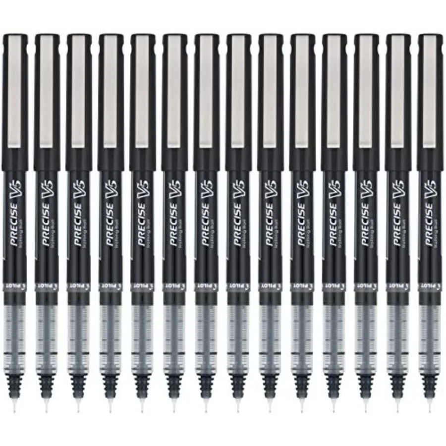 Precise V5 Stick Liquid Ink Rolling Ball Stick Pens, Extra Fine Point 0.5mm,14-Pack (15403
Precise V5 Stick Liquid Ink Rolling Ball Stick Pens, Extra Fine Point 0.5mm,14-Pack (15403