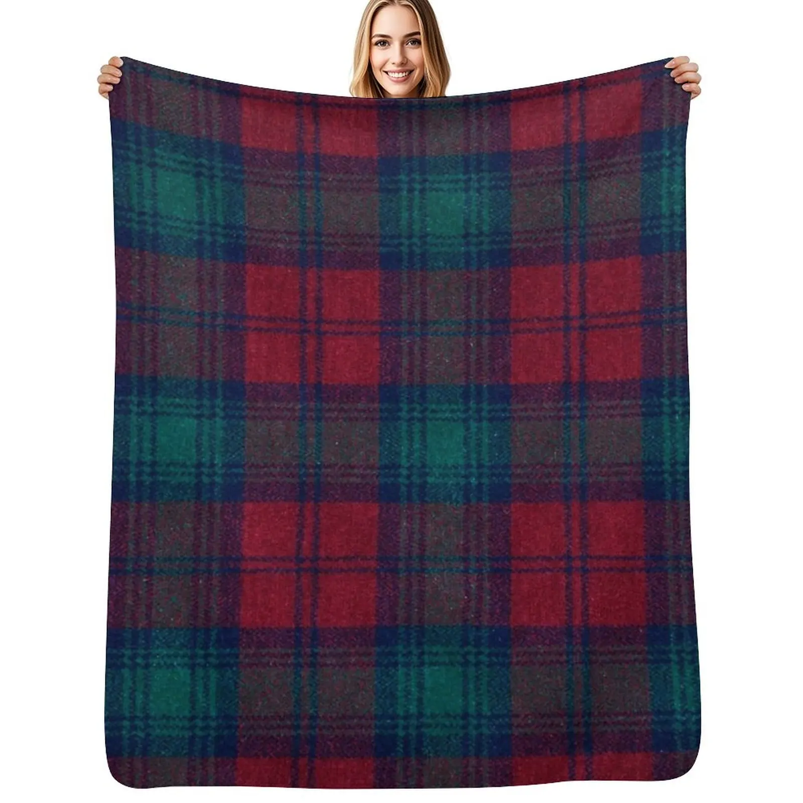 Lindsay Tartan Throw Blanket Soft Comfort Blanket for Reading Watching TV
Lindsay Tartan Throw Blanket Soft Comfort Blanket for Reading Watching TV