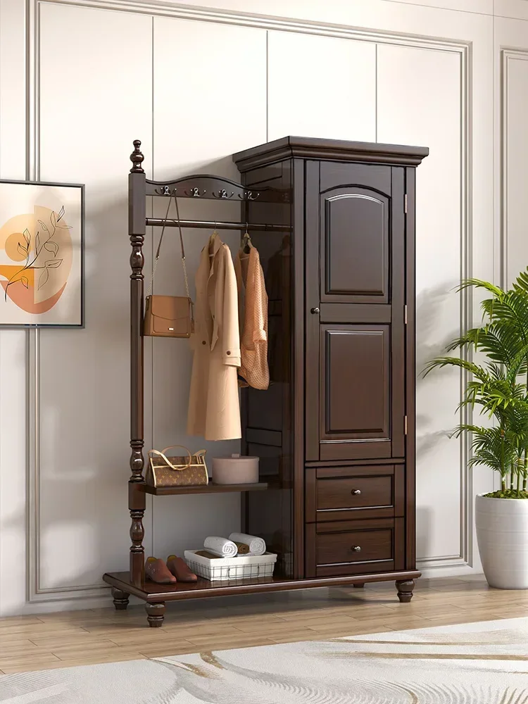 Home Doorway Simple Vertical Multifunctional American Solid Wood Coat and Cap Bedroom Floor Hanger
Home Doorway Simple Vertical Multifunctional American Solid Wood Coat and Cap Bedroom Floor Hanger