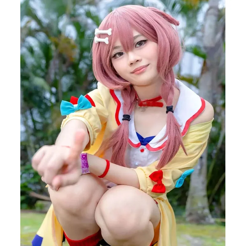 a7d@VTuber Nekomata Okayu Inugami Korone Cosplay Costume Wig Hololive Nekomata Okayu Uniform Suit Daily Clothing For Women Cute
a7d@VTuber Nekomata Okayu Inugami Korone Cosplay Costume Wig Hololive Nekomata Okayu Uniform Suit Daily Clothing For Women Cute