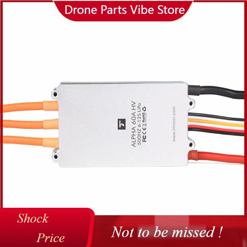 DPT-Motor Series ALPHA 60A 12S V1.2 Multi-Rotor Drone FOC ESC High Efficiency for RC Drone Control the Magnetic Field
DPT-Motor Series ALPHA 60A 12S V1.2 Multi-Rotor Drone FOC ESC High Efficiency for RC Drone Control the Magnetic Field
