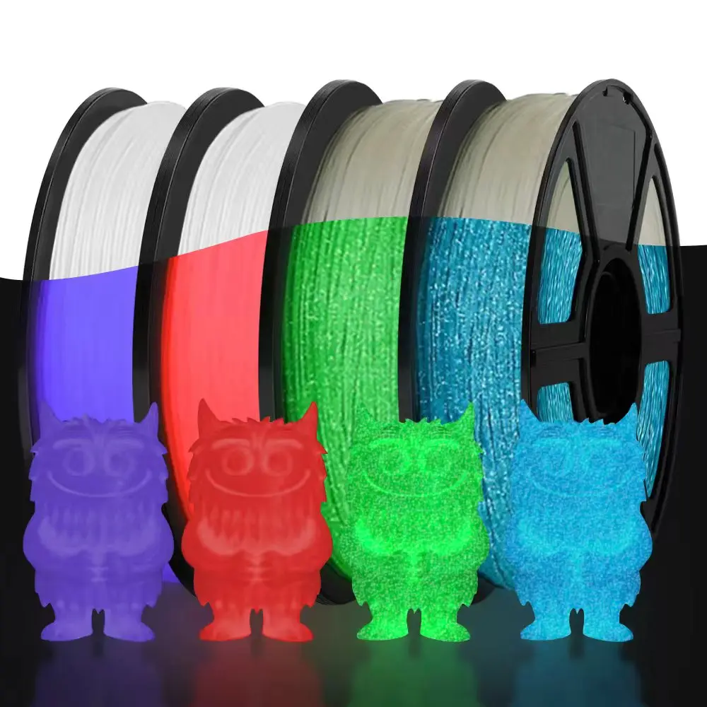 Светящаяся в темноте нить PLA 1 кг/500 г/250 г/200 г 1,75 мм 3D-принтер Радуга Изменение цвета PLA Светящаяся нить Блестящий светлячок Синий
Светящаяся в темноте нить PLA 1 кг/500 г/250 г/200 г 1,75 мм 3D-принтер Радуга Изменение цвета PLA Светящаяся нить Блестящий светлячок Синий