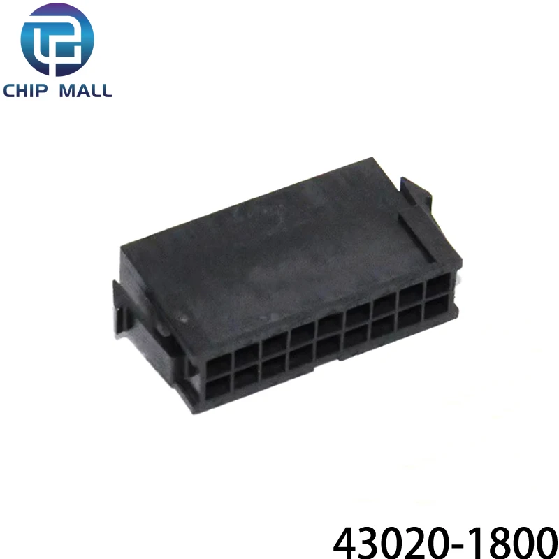 50PCS 43020-1800 Pitch 3mm Terminal 18PIN Connector Rubber Shell Terminal New Stock
50PCS 43020-1800 Pitch 3mm Terminal 18PIN Connector Rubber Shell Terminal New Stock