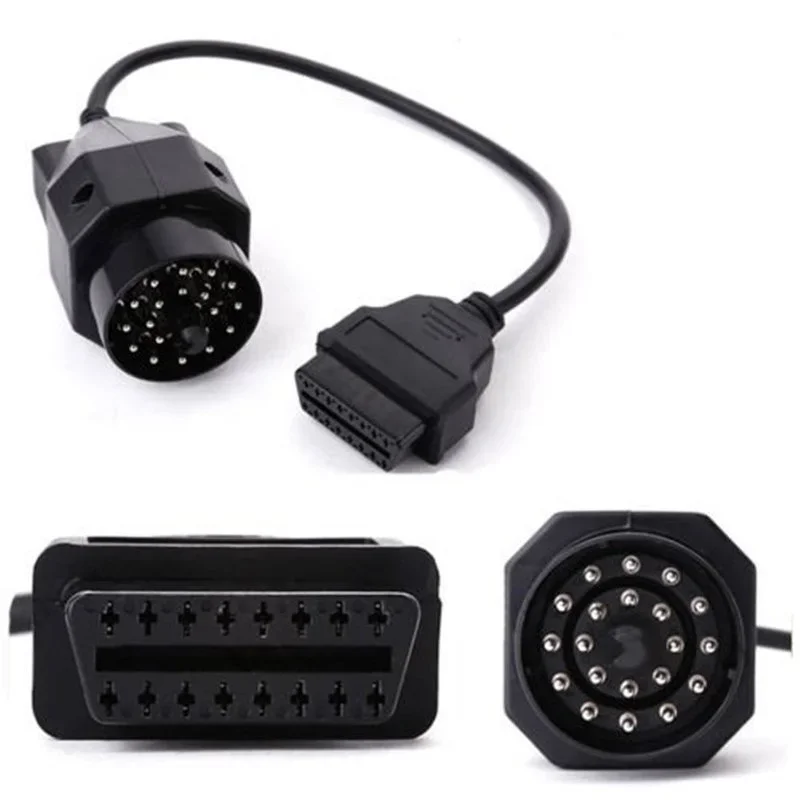 Car OBD Diagnostic Adapter Extension Cable OBD II 2 for BMW E36 E39 X5 Z3 20 Pin To OBD2 16 Pin Female Connector
Car OBD Diagnostic Adapter Extension Cable OBD II 2 for BMW E36 E39 X5 Z3 20 Pin To OBD2 16 Pin Female Connector