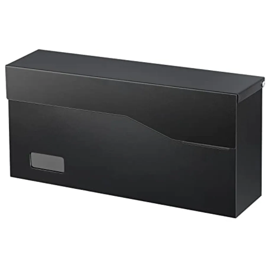 Mailbox Wall Mount Door Mailboxes for Outside, Large Steel Hanging Metal Mailbox, Modern Post Box Package Parcel Drop Box for H
Mailbox Wall Mount Door Mailboxes for Outside, Large Steel Hanging Metal Mailbox, Modern Post Box Package Parcel Drop Box for H