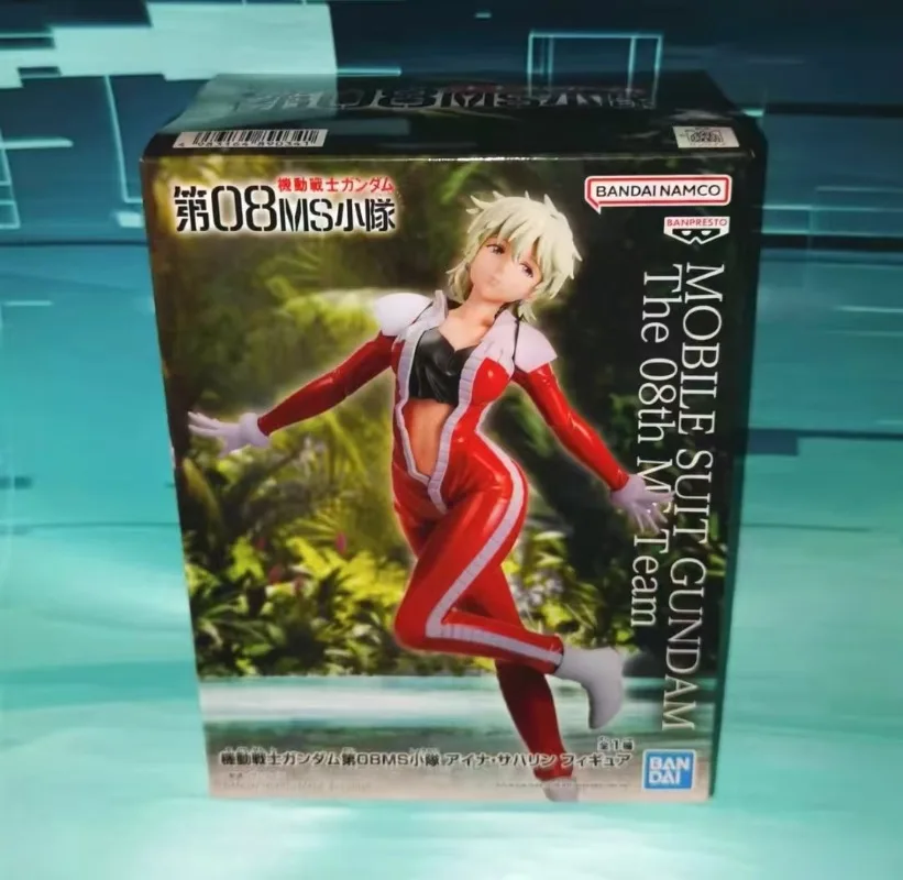 In Stock Bandai Banpresto Mobile Suit Gundam The 08Th Ms Team Aina Saharin 22cm Anime figure Model Toys desktop ornament gifts
In Stock Bandai Banpresto Mobile Suit Gundam The 08Th Ms Team Aina Saharin 22cm Anime figure Model Toys desktop ornament gifts