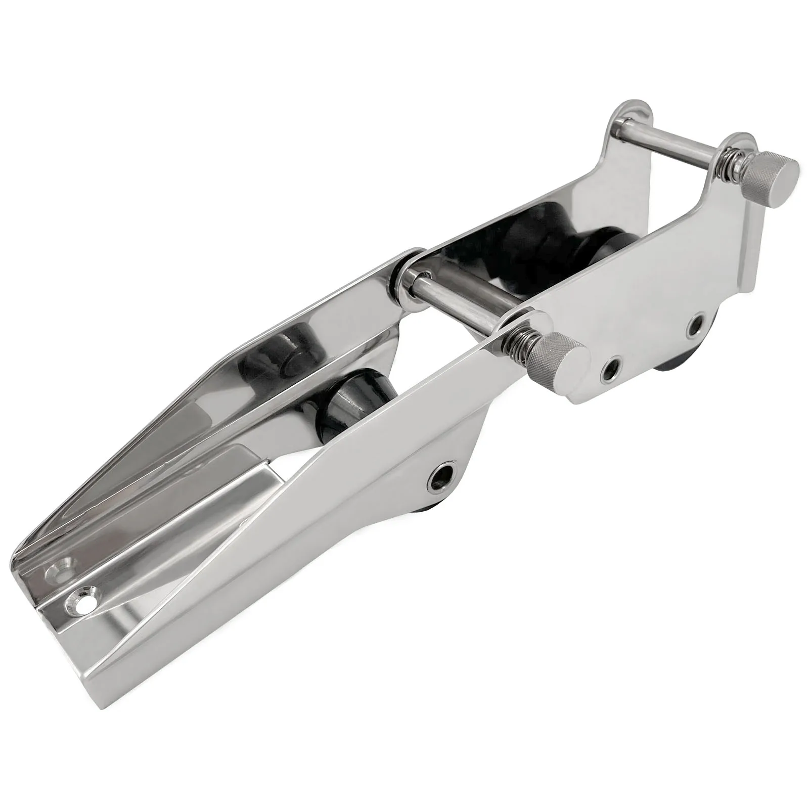 316 Stainless Steel 330mm Bow Anchor Roller,Hinged/Pivoting Double Bow Anchor Bracket with Hinged Quick Release pins
316 Stainless Steel 330mm Bow Anchor Roller,Hinged/Pivoting Double Bow Anchor Bracket with Hinged Quick Release pins