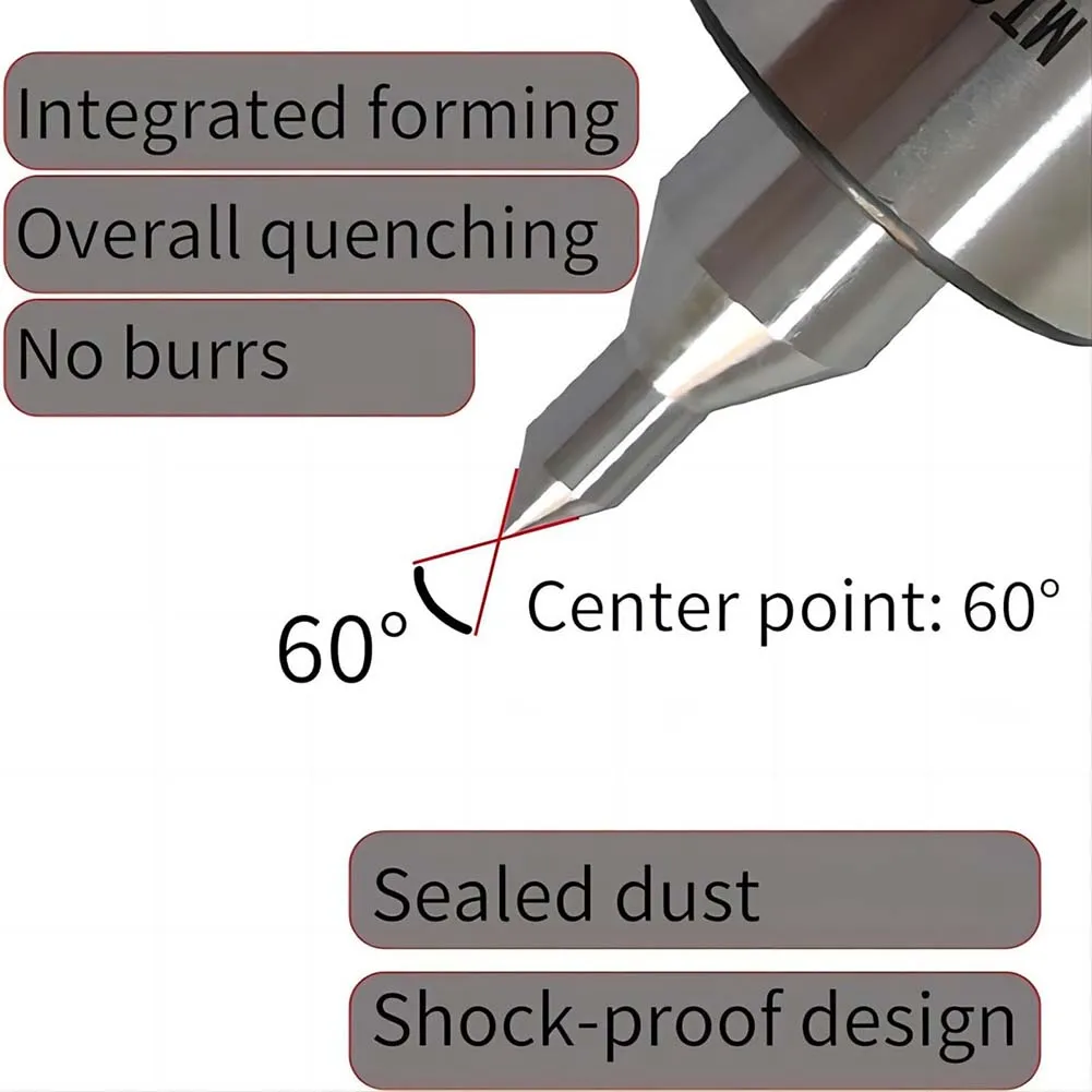 Live Center with Advanced Triple Bearing Mechanism for Morse Taper For Lathe CNC Tools Designed to Optimize Work Efficiency
Live Center with Advanced Triple Bearing Mechanism for Morse Taper For Lathe CNC Tools Designed to Optimize Work Efficiency