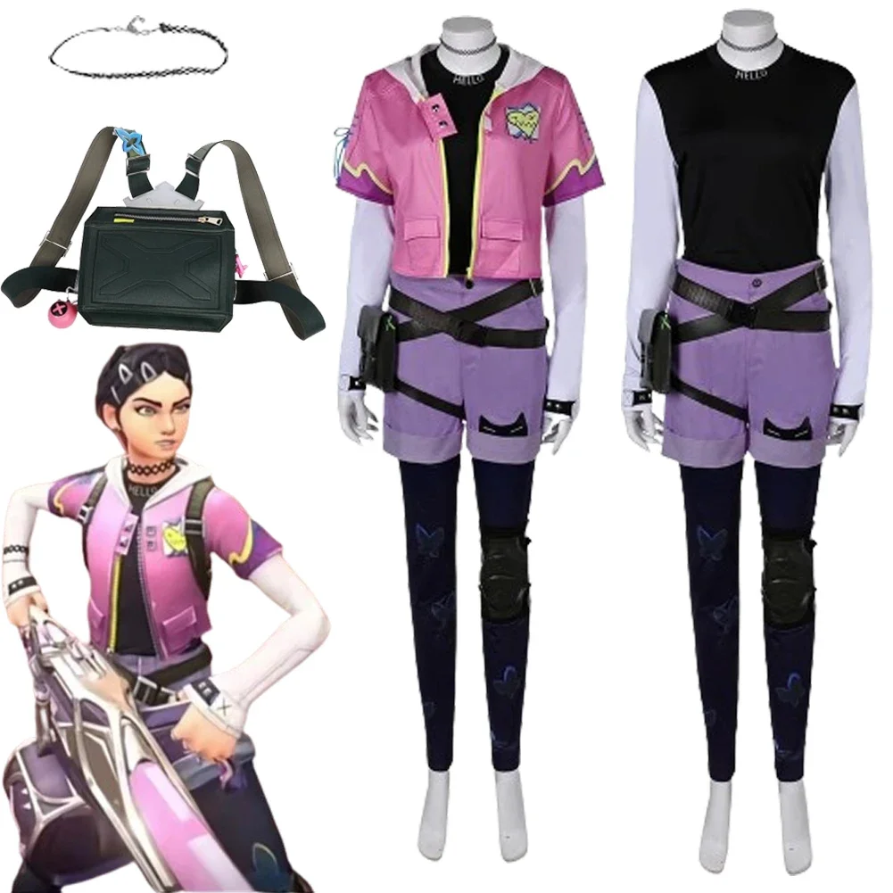 CosplayClove Cosplay Fantasy Backpack Suits Game Valorant Costume Disguise Adult Women Roleplay Fantasia Outfits Female Hallowee
CosplayClove Cosplay Fantasy Backpack Suits Game Valorant Costume Disguise Adult Women Roleplay Fantasia Outfits Female Hallowee