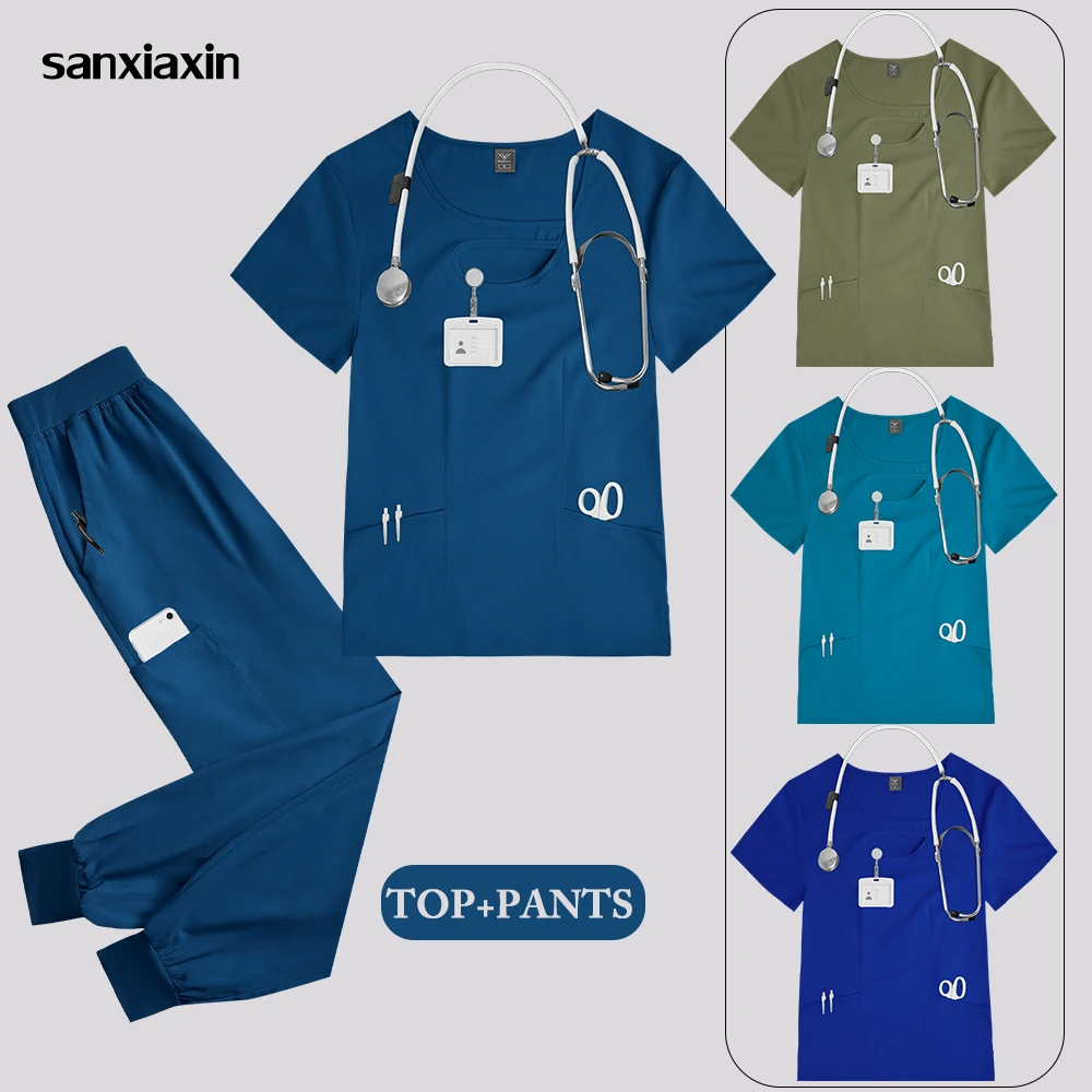 Fashion Short Sleeve Lightweight Scrubs Set Pediatric Surgical Uniforms Hospital Nurse Doctor Work Clothes Medical Nursing Suit
Fashion Short Sleeve Lightweight Scrubs Set Pediatric Surgical Uniforms Hospital Nurse Doctor Work Clothes Medical Nursing Suit