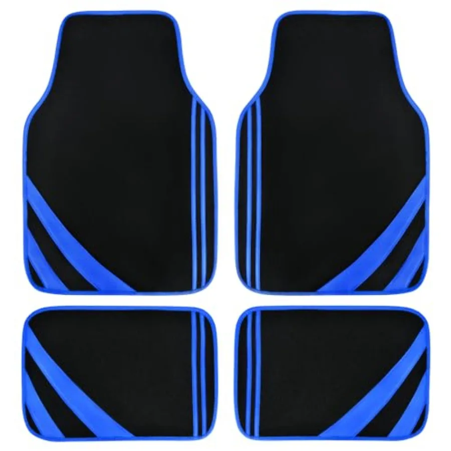 Faux Leather Car Mats Blue Edge Waterproof Car Floor Mats Car Carpet Mats 4 Pieces with Double Stitch Line Anti-Slip Backing De
Faux Leather Car Mats Blue Edge Waterproof Car Floor Mats Car Carpet Mats 4 Pieces with Double Stitch Line Anti-Slip Backing De