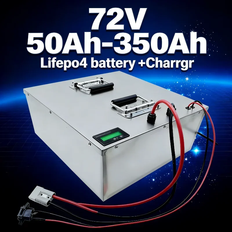 72 В Lifepo4 Аккумулятор 50 Ач-300 Ач Фосфатный аккумулятор | Перезаряжаемая большая емкость для экскурсионной автобуса 3 кВт/7 кВт/10 кВт/14 кВт, электро
72 В Lifepo4 Аккумулятор 50 Ач-300 Ач Фосфатный аккумулятор | Перезаряжаемая большая емкость для экскурсионной автобуса 3 кВт/7 кВт/10 кВт/14 кВт, электро