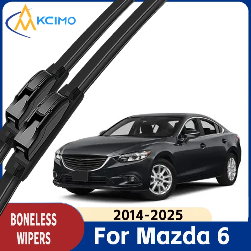 All Season Windshield Wiper Blades for Mazda 6 2014-2025 Windscreen Wiper Soft Rubber Quiet Wiper Blade Car Accessories
All Season Windshield Wiper Blades for Mazda 6 2014-2025 Windscreen Wiper Soft Rubber Quiet Wiper Blade Car Accessories
