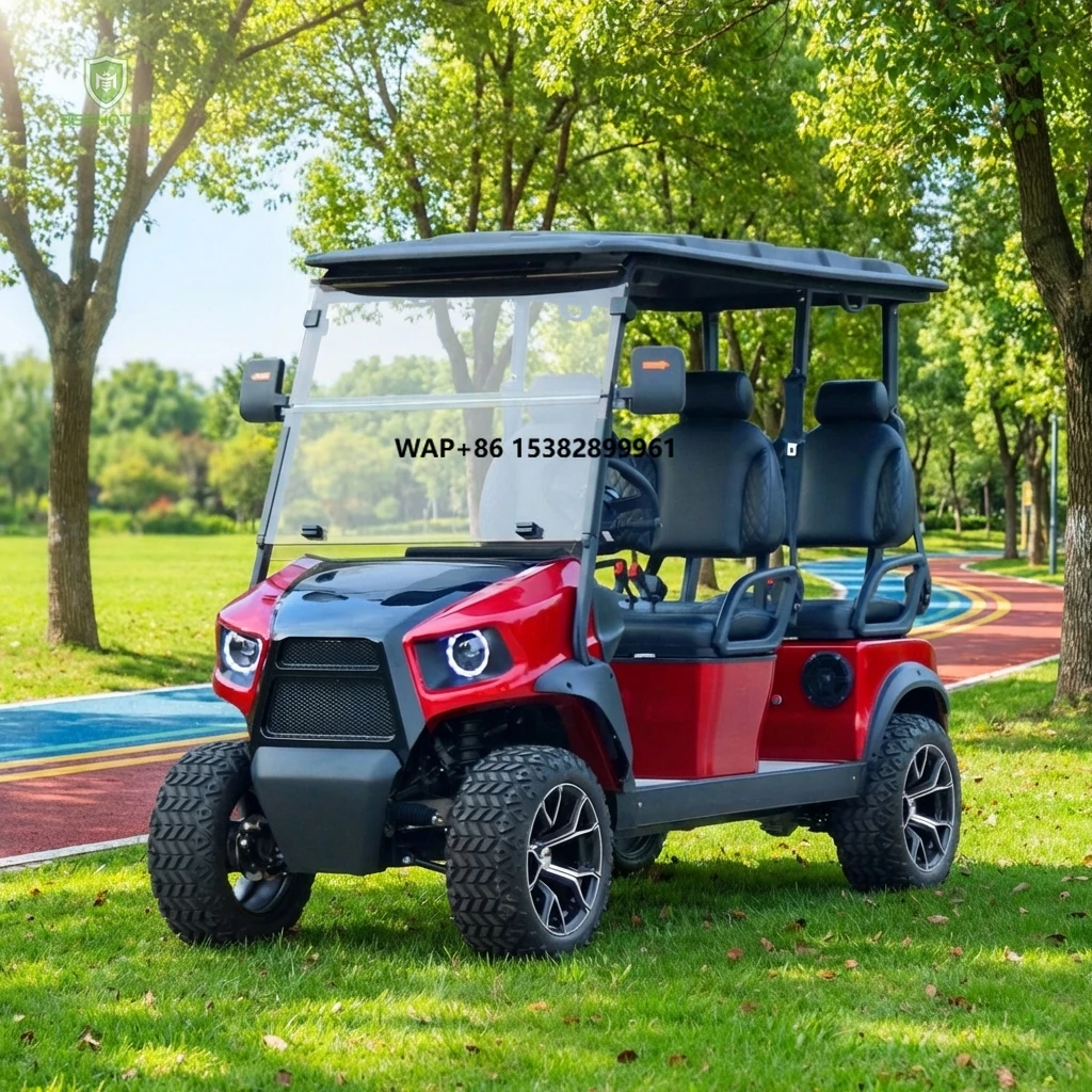 Street Legal 4 Wheel Electric Lithium Battery Golf Car 4 Seater 5000/7500W Sightseeing Electric Golf Cart
Street Legal 4 Wheel Electric Lithium Battery Golf Car 4 Seater 5000/7500W Sightseeing Electric Golf Cart