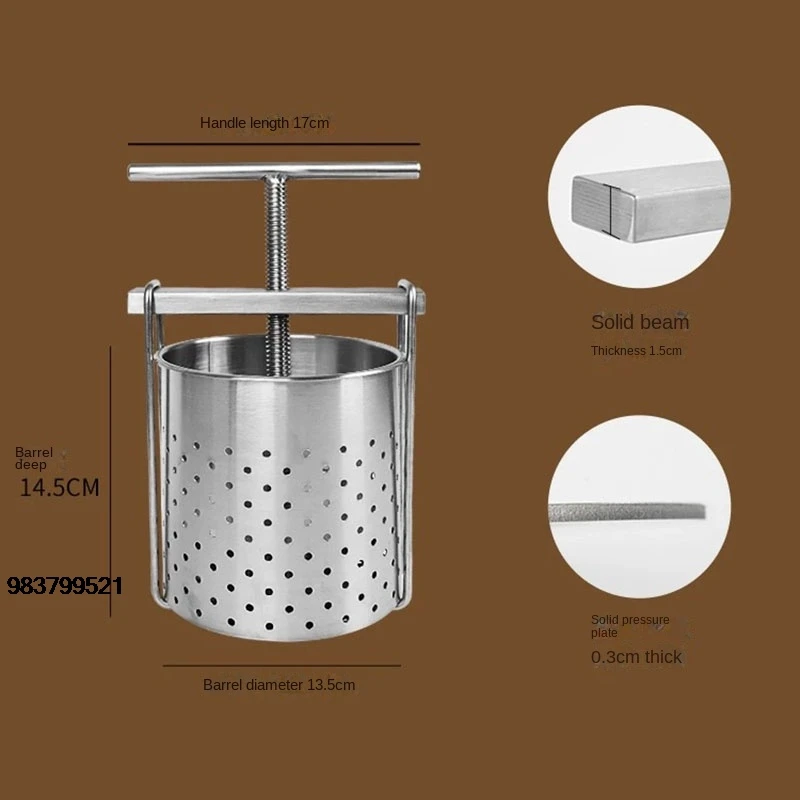 Good Price 2L Household small manual stainless steel vegetable stuffing press crushed honey press dehydrator stuffing jui
Good Price 2L Household small manual stainless steel vegetable stuffing press crushed honey press dehydrator stuffing jui