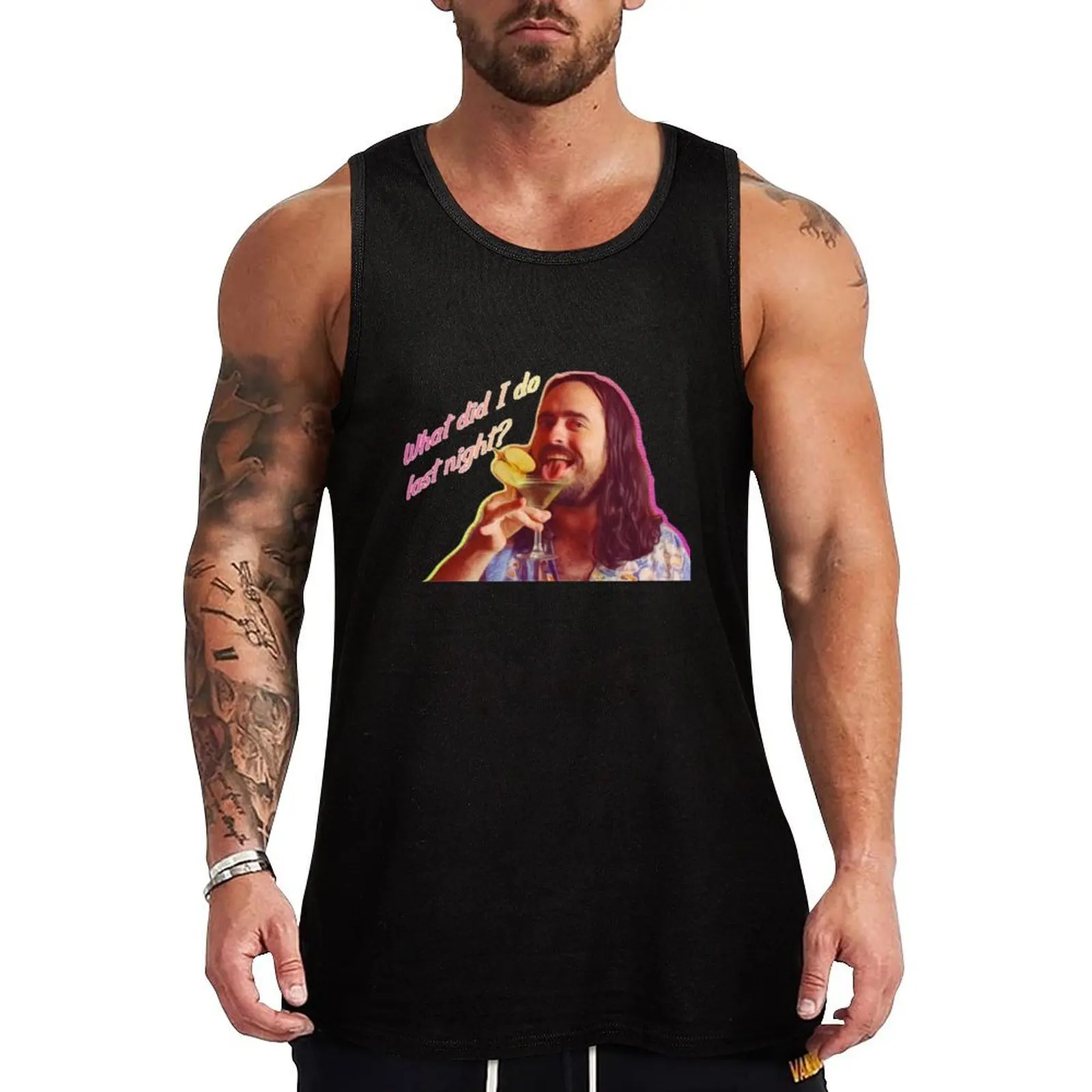 What did I do last night White Variant Tank Top Moisture Wicking Tank Top Workout Gym Athletic Shirt
What did I do last night White Variant Tank Top Moisture Wicking Tank Top Workout Gym Athletic Shirt