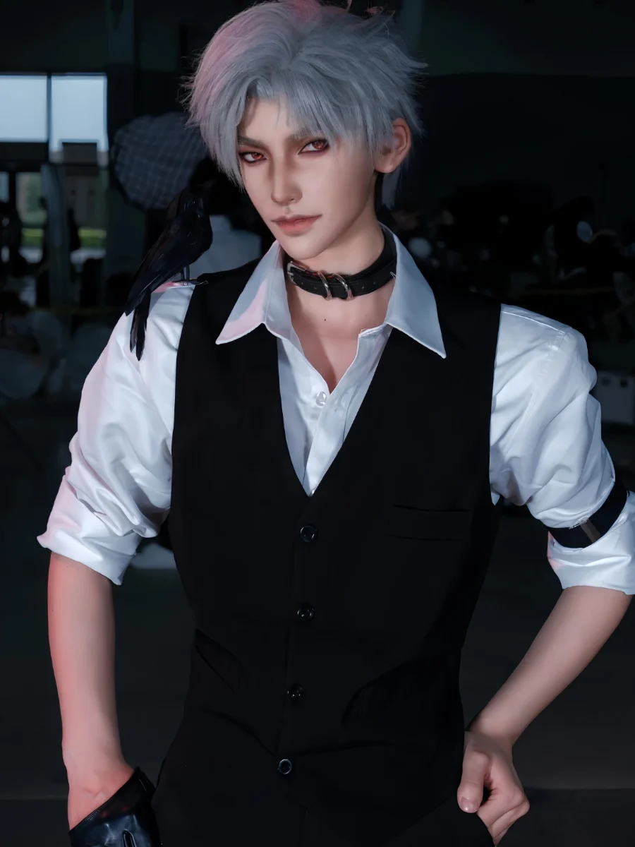 Game:Love And Deepspace Cos Sylus Clothing Qin Che Cosplay Costume Hunting Game Choker Waistcoat Shirt Set
Game:Love And Deepspace Cos Sylus Clothing Qin Che Cosplay Costume Hunting Game Choker Waistcoat Shirt Set