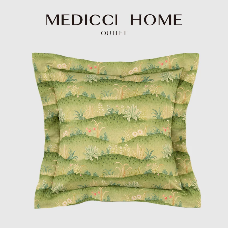 Medicci Home Rolling Hills Pillowcase In Green Charming Pastoral Garden Tapestry Decorative Cushion Cover For Sofa Couch Bedroom
Medicci Home Rolling Hills Pillowcase In Green Charming Pastoral Garden Tapestry Decorative Cushion Cover For Sofa Couch Bedroom