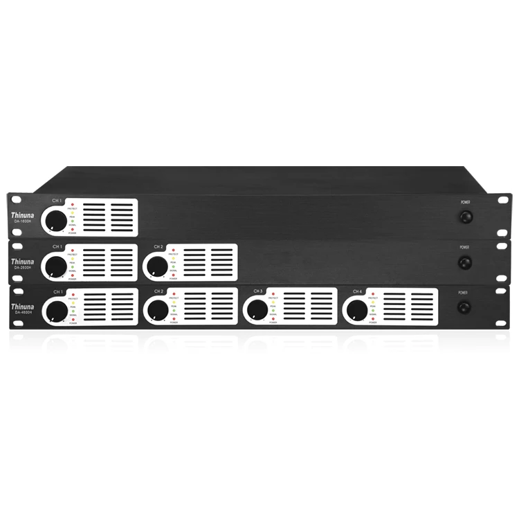 Thinuna DA-2300H/2600H, профессиональная лампа, система общего оповещения, двухканальный модульный цифровой усилитель мощности с фиксированным напряжением
Thinuna DA-2300H/2600H, профессиональная лампа, система общего оповещения, двухканальный модульный цифровой усилитель мощности с фиксированным напряжением