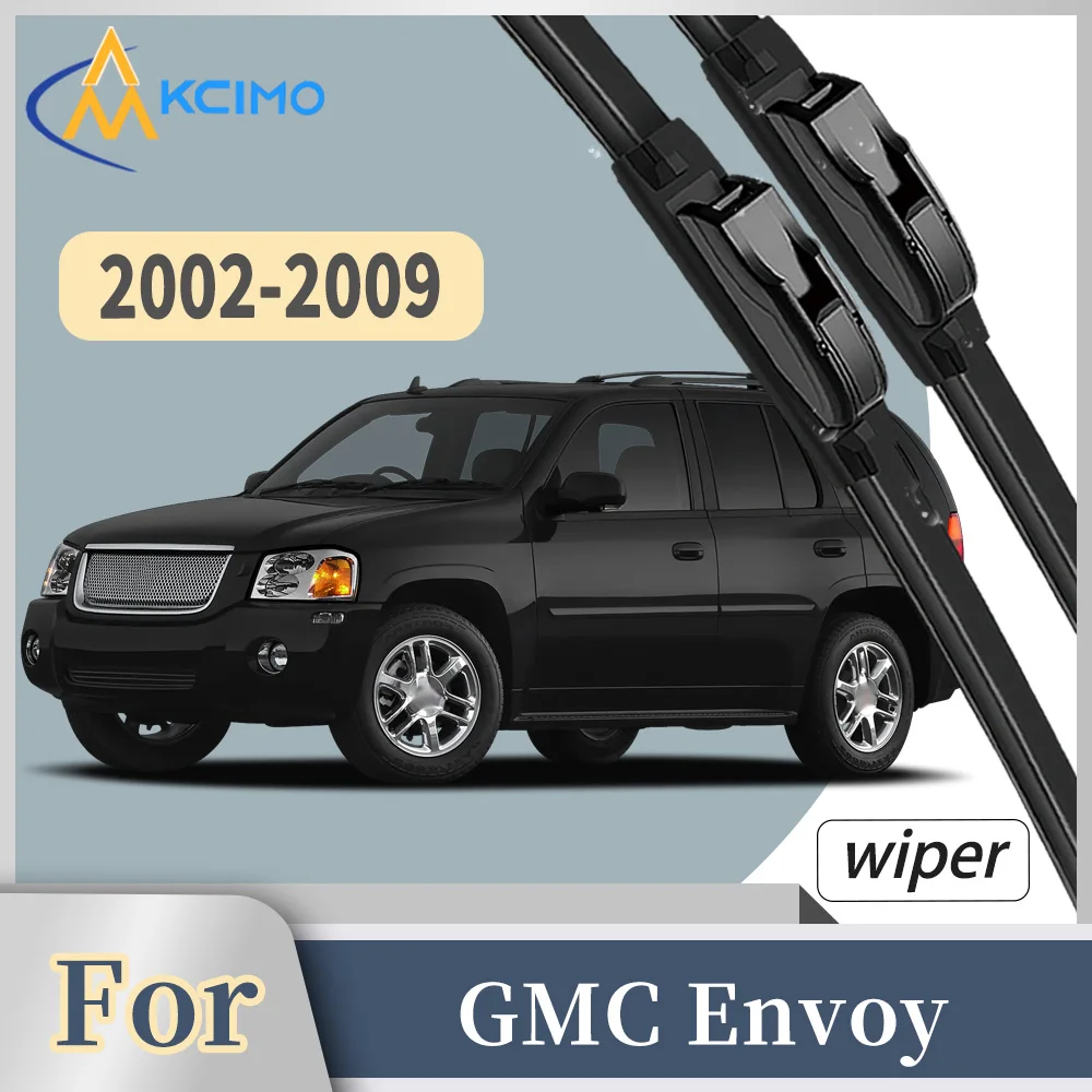 Premium Rubber Front Windscreen Wiper Blades For GMC Envoy 2002-2009 Quiet Smooth Wiping Waterproof Windshield Kit 2Pcs
Premium Rubber Front Windscreen Wiper Blades For GMC Envoy 2002-2009 Quiet Smooth Wiping Waterproof Windshield Kit 2Pcs
