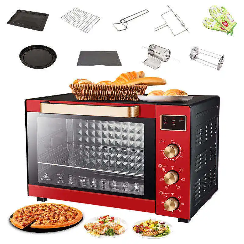 New Design 3 in 1 Oven 55L Capacity Electric Oven Household Small Household Appliance Oven
New Design 3 in 1 Oven 55L Capacity Electric Oven Household Small Household Appliance Oven