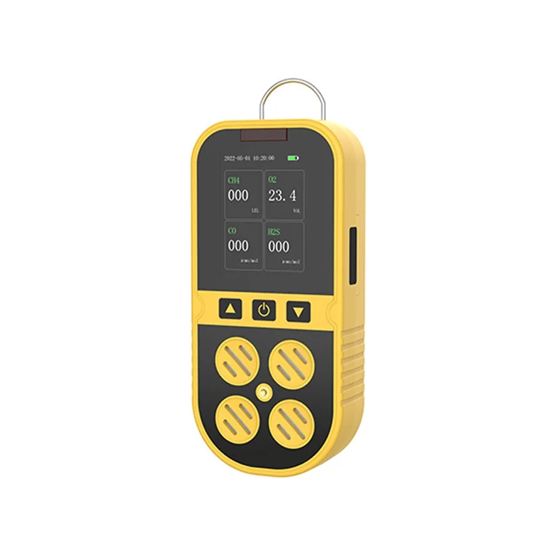 B21B 4-In-1 Gas Detector With Sensors For Carbon Monoxide Oxygen And Toxic Gases Portable Harmful Alarms For Safety
B21B 4-In-1 Gas Detector With Sensors For Carbon Monoxide Oxygen And Toxic Gases Portable Harmful Alarms For Safety