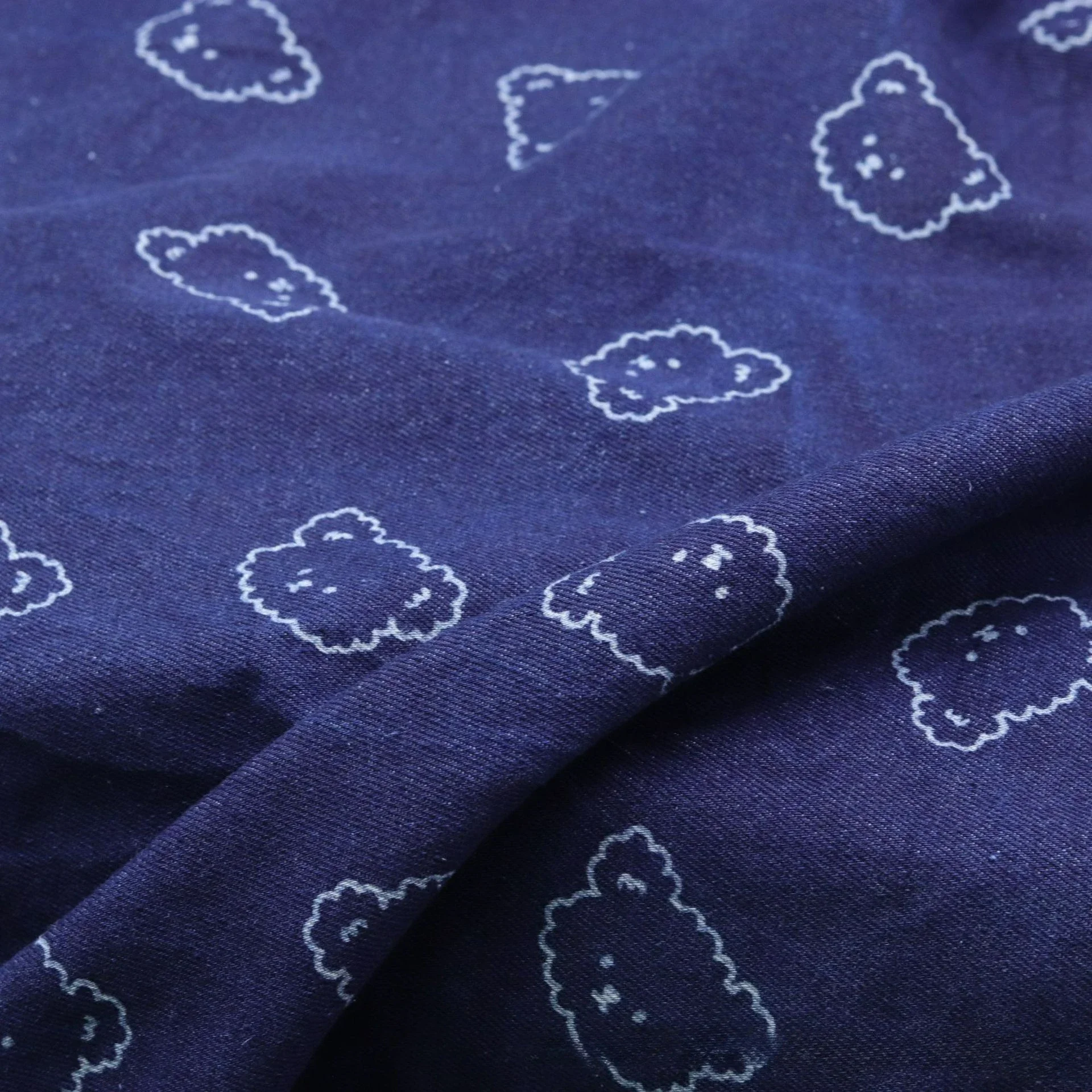 Washed Cartoon Bear Print Denim Fabric for Clothing Kids' Jeans Hat Bag Doll Diy Sewing
Washed Cartoon Bear Print Denim Fabric for Clothing Kids' Jeans Hat Bag Doll Diy Sewing