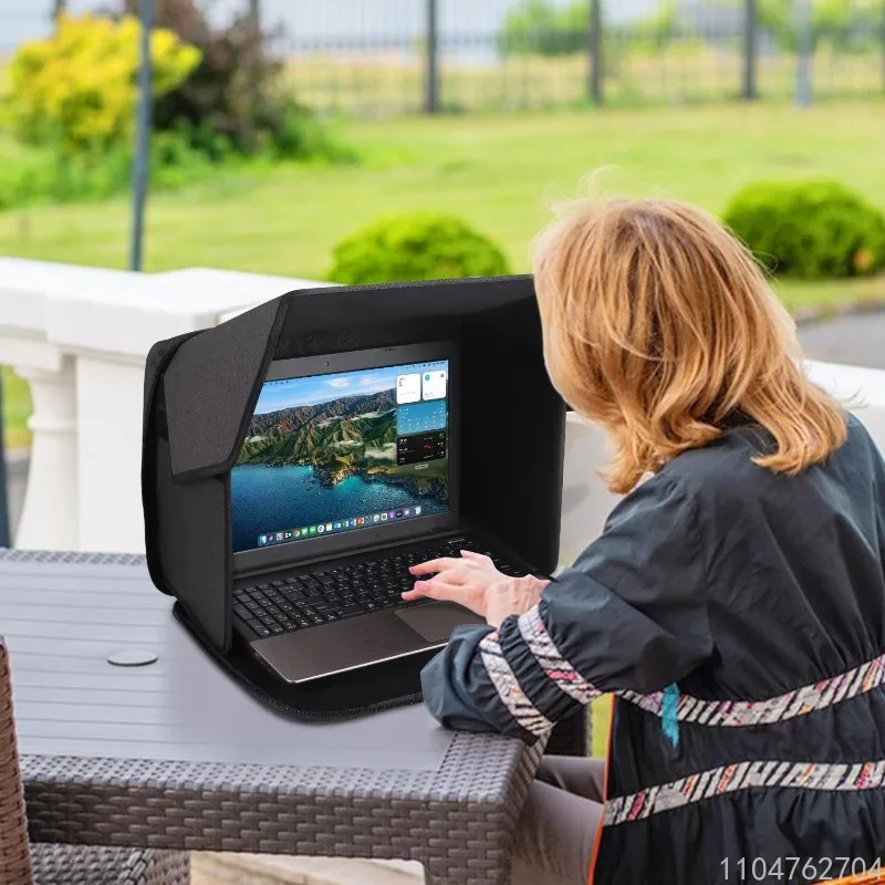 Для ноутбука, солнцезащитный козырек с антибликовым покрытием, складная защита экрана, чехол для наружного монитора компьютера для защиты от солнца и защиты от ультрафиолета
Для ноутбука, солнцезащитный козырек с антибликовым покрытием, складная защита экрана, чехол для наружного монитора компьютера для защиты от солнца и защиты от ультрафиолета