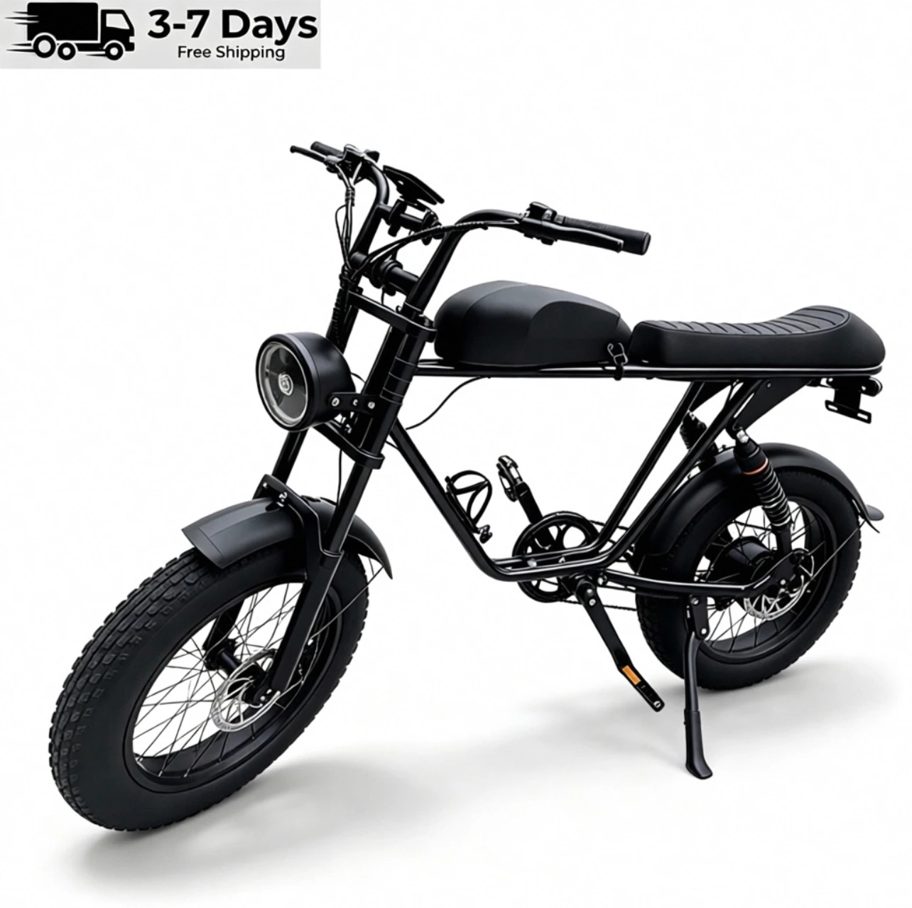 Adult Electric Bicycle, 20-inch Wide Tires, 750W Motor, 48V 13Ah Battery, Top Speed 45-50 Km/h, Dual Suspension.
Adult Electric Bicycle, 20-inch Wide Tires, 750W Motor, 48V 13Ah Battery, Top Speed 45-50 Km/h, Dual Suspension.