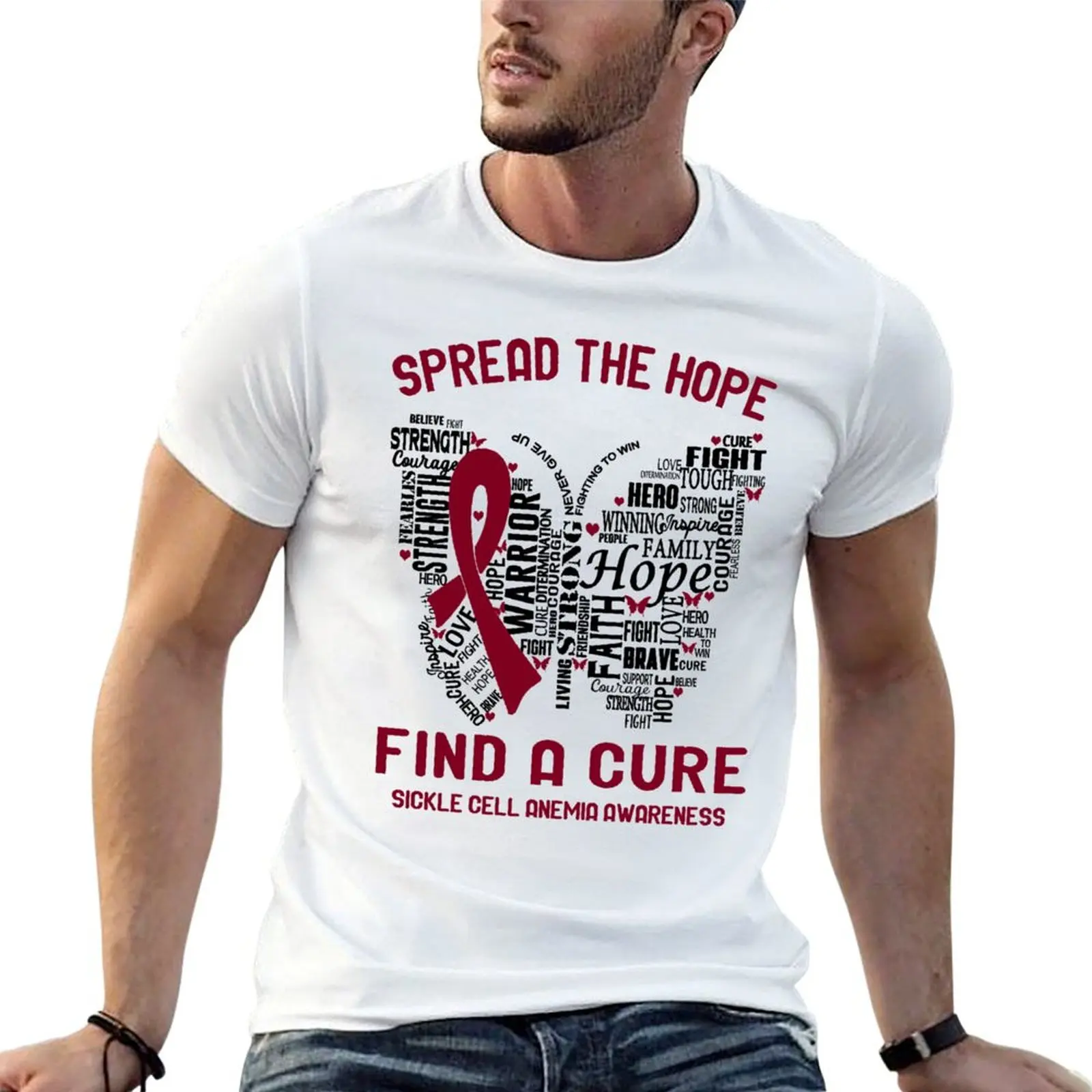 tshirt Cure Spread Sickle luxury T-Shirt t cotton Awareness Cell Find shirt A 100% Anemia Hope The - man
tshirt Cure Spread Sickle luxury T-Shirt t cotton Awareness Cell Find shirt A 100% Anemia Hope The - man