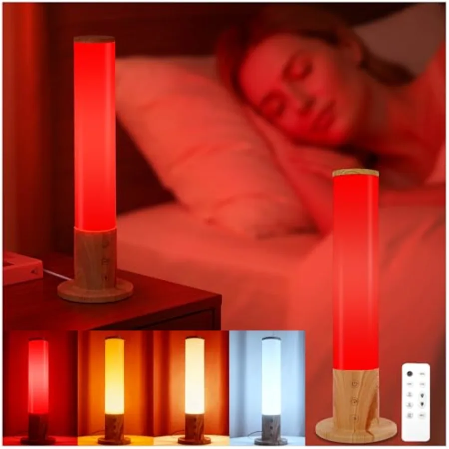670nm Red Light Therapy Sleep and 10, 000 Lux Sun Lamp, Dual Function Sleep Light and Sunlight Lamp with Timer Remote, Red Nigh
670nm Red Light Therapy Sleep and 10, 000 Lux Sun Lamp, Dual Function Sleep Light and Sunlight Lamp with Timer Remote, Red Nigh