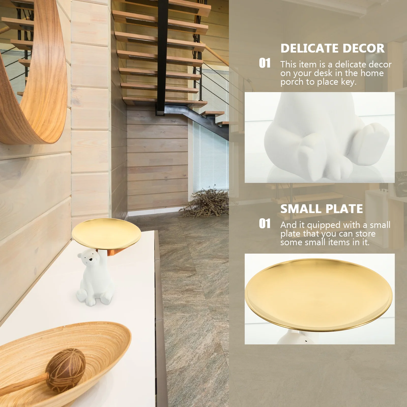 Polar Bear Storage Tray Key Holder For Desk Home Decor Porch Keys Organizer Resin Craft Decoration Bear Shape Holder
Polar Bear Storage Tray Key Holder For Desk Home Decor Porch Keys Organizer Resin Craft Decoration Bear Shape Holder