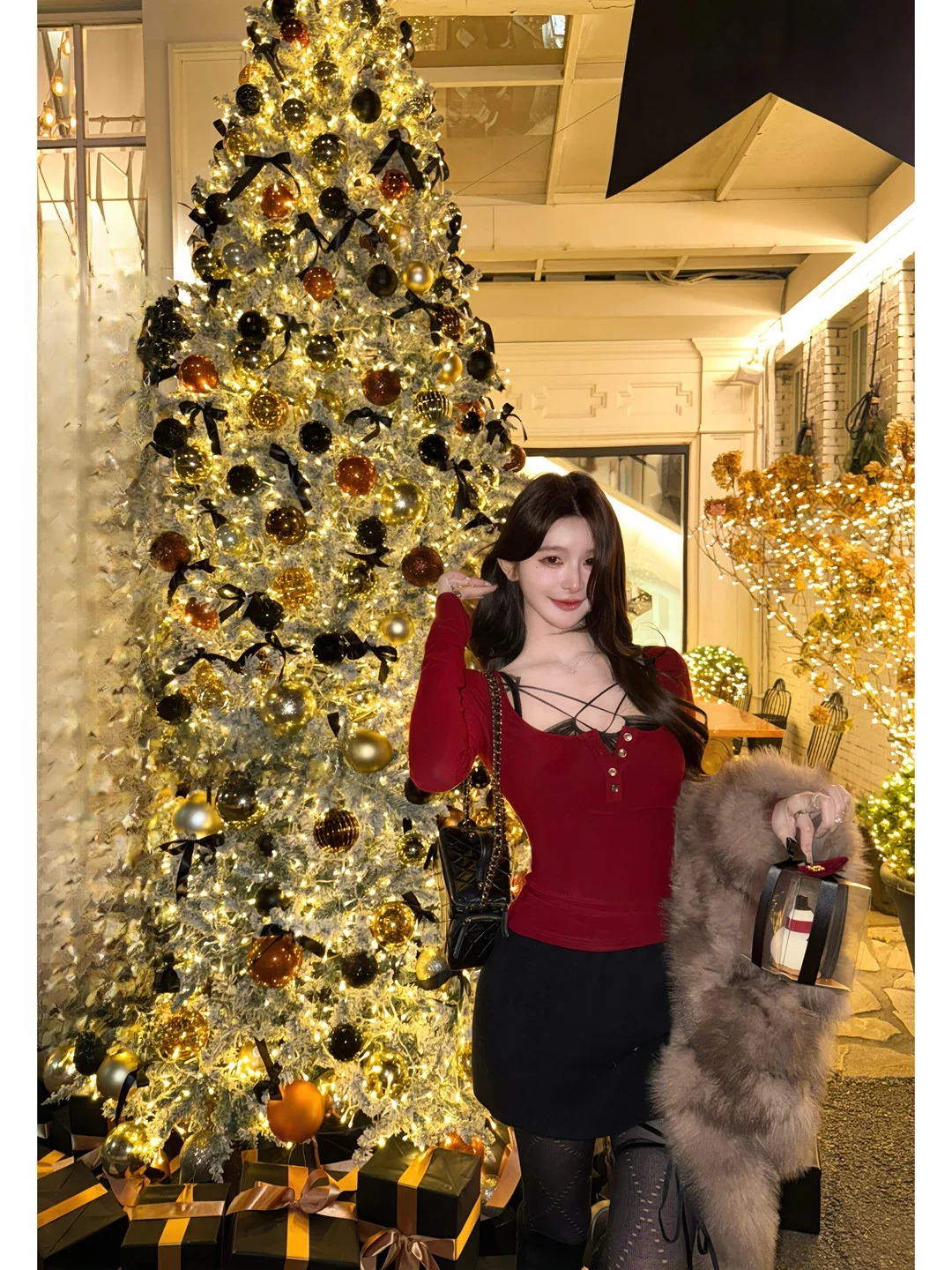 White Water Women Cisas Beau Long Sve U-Ne Base irt Slim Fit Warm Inner Wear Top Korean Sle Daily Wear
White Water Women Cisas Beau Long Sve U-Ne Base irt Slim Fit Warm Inner Wear Top Korean Sle Daily Wear