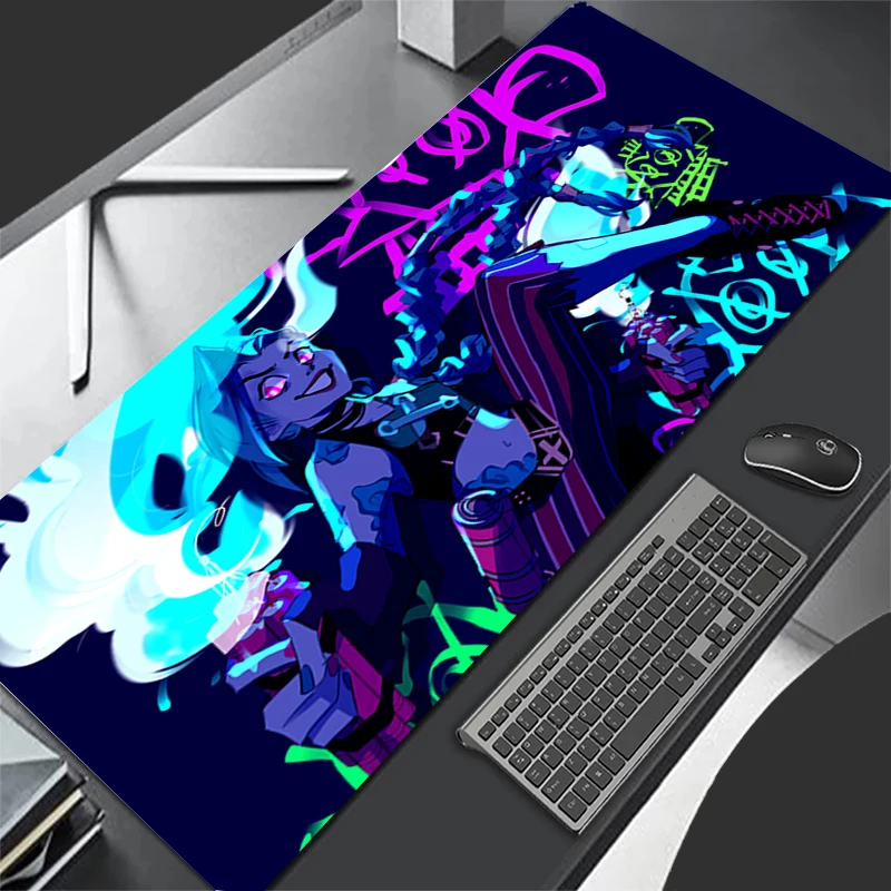 Mousepad Computer Gaming Accessories Keyboard Pad L-league of Legends Jinx Office PC Rubber Mouse Pad Decoracion Desk Mouse Mat
Mousepad Computer Gaming Accessories Keyboard Pad L-league of Legends Jinx Office PC Rubber Mouse Pad Decoracion Desk Mouse Mat