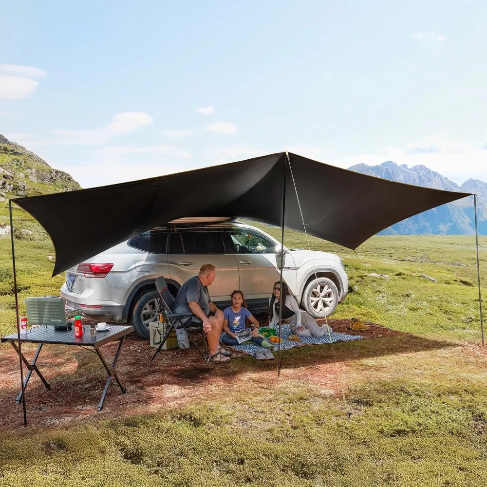 19x9.8ft Rtractable Vehicle Awning with Blackout Coating Roof Rack Pull-Out Sun Shade Overland Camping, Waterproof Sun Shelter
19x9.8ft Rtractable Vehicle Awning with Blackout Coating Roof Rack Pull-Out Sun Shade Overland Camping, Waterproof Sun Shelter