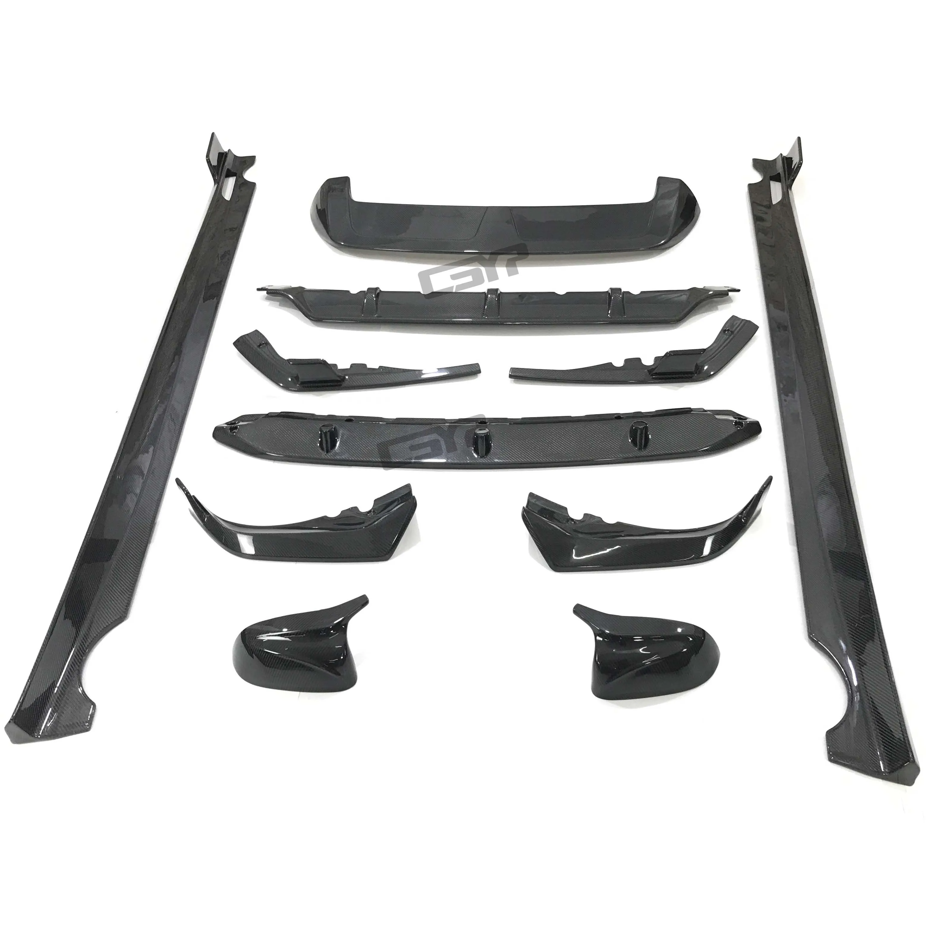 STLF New High Quality Carbon Fiber Body Kit Spoiler Front Lip Diffuser Side Skirts Side Mirror Black Knight Style for X7 G07
STLF New High Quality Carbon Fiber Body Kit Spoiler Front Lip Diffuser Side Skirts Side Mirror Black Knight Style for X7 G07