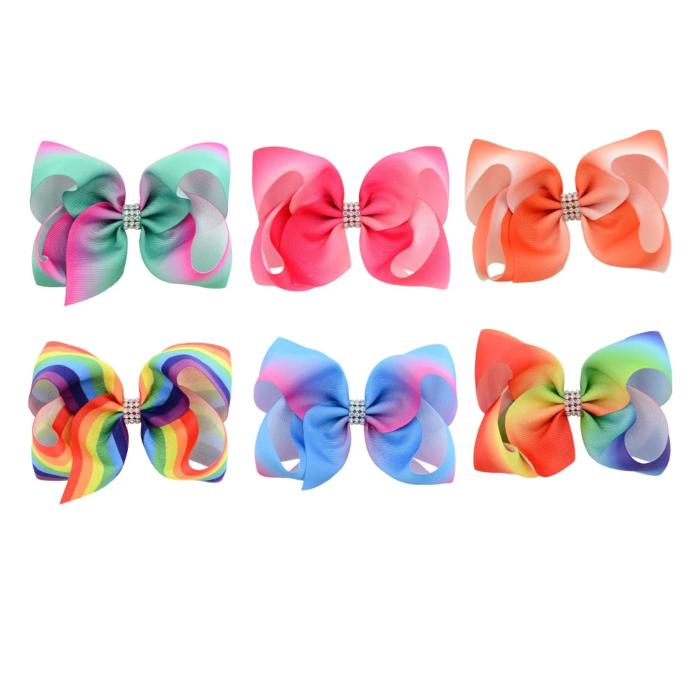 6pcs Gradient Color Bow Hair Clips Kids Barrette Durable Lightweight Sweet Design Matching Outfit Hair
6pcs Gradient Color Bow Hair Clips Kids Barrette Durable Lightweight Sweet Design Matching Outfit Hair