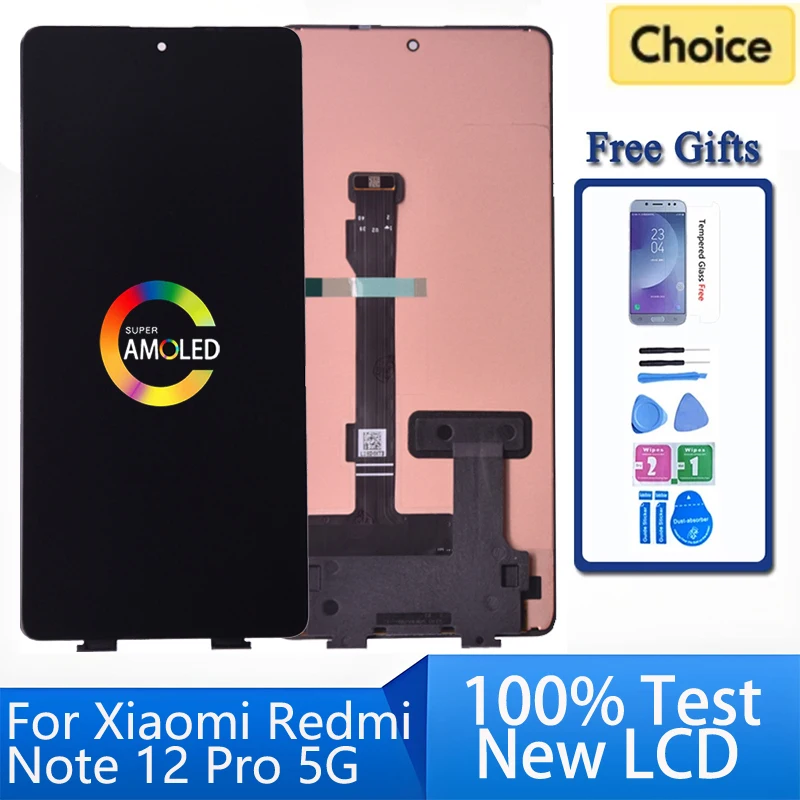 6.67" Screen for Xiaomi Redmi Note 12 Pro 5G 22101316C Lcd Display Touch Screen for Xiaomi Redmi Note 12 Pro+ Plus 22101316UCP
6.67" Screen for Xiaomi Redmi Note 12 Pro 5G 22101316C Lcd Display Touch Screen for Xiaomi Redmi Note 12 Pro+ Plus 22101316UCP