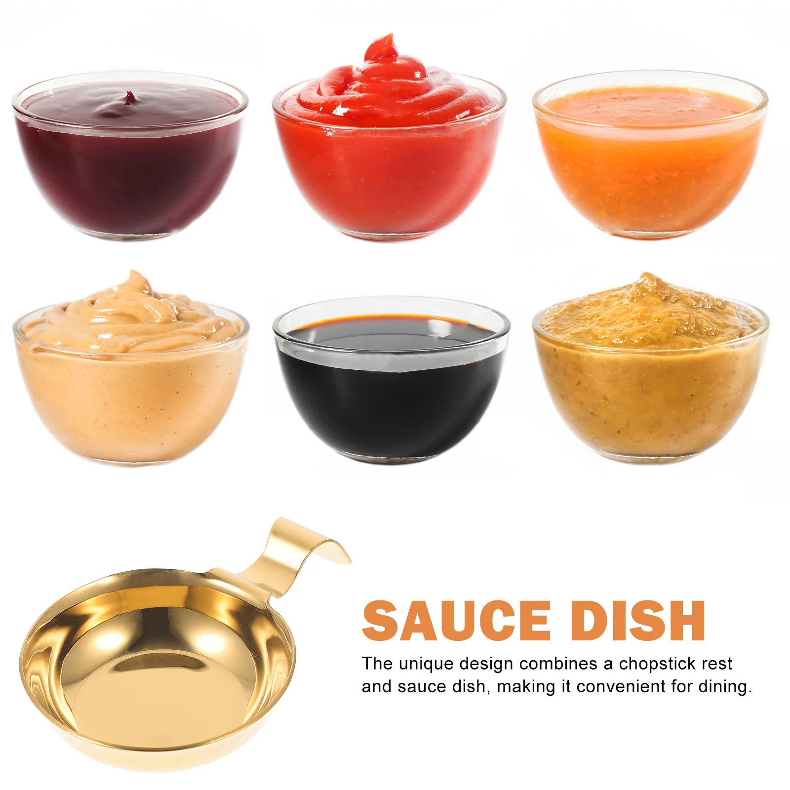 304 Stainless Steel Chopstick Rest Sauce Dish Compact Dipping Plate for Home Hotel Kitchen Use Portable Condiment Tray
304 Stainless Steel Chopstick Rest Sauce Dish Compact Dipping Plate for Home Hotel Kitchen Use Portable Condiment Tray