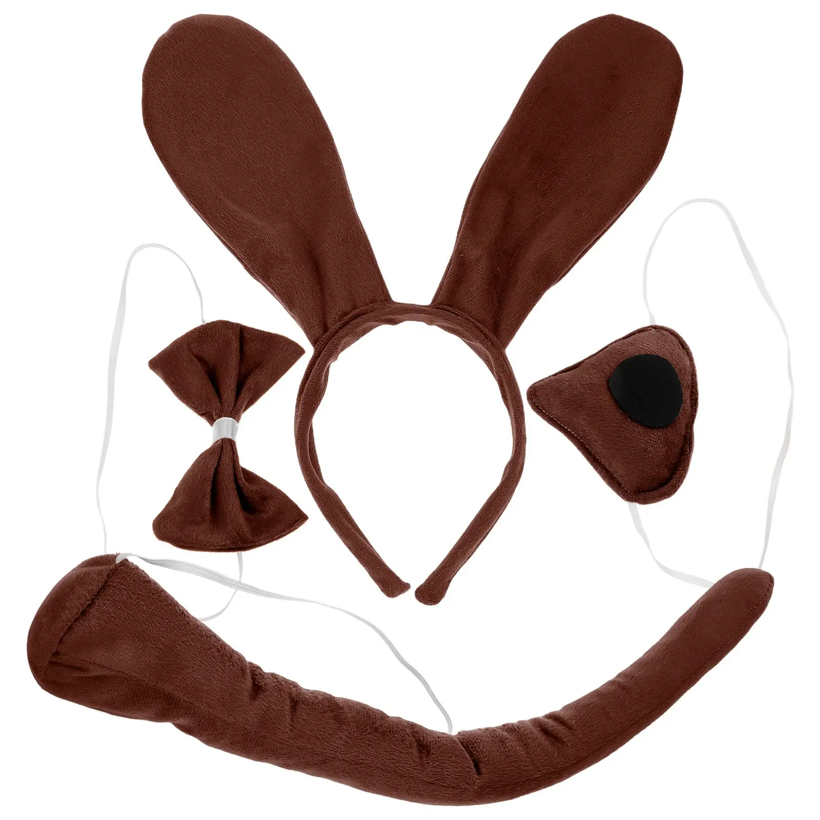 Children Dog Clothing Adorable Animal Headbands Dark Brown Puppy Costume Set for Kids Party Halloween Comfortable Realistic
Children Dog Clothing Adorable Animal Headbands Dark Brown Puppy Costume Set for Kids Party Halloween Comfortable Realistic